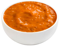 a dip of algerian sauce