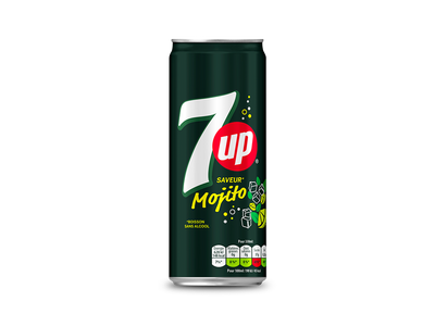 a can of 7 up mojito