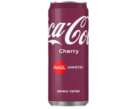 a can of cherry coke 
